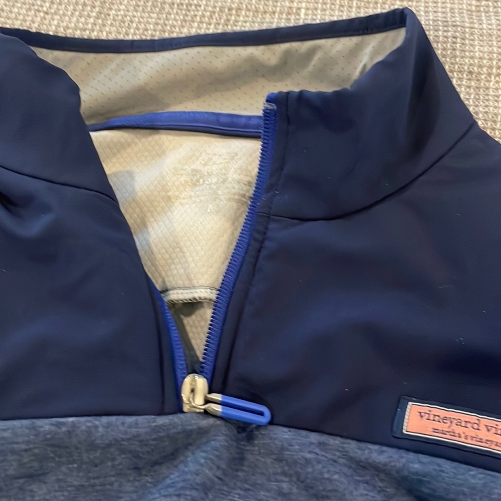 Vineyard vines performance wear blue long sleeve collegiate Shep Shirt